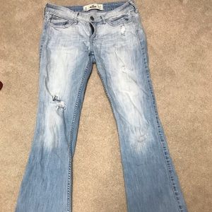 Hollister vintage size 3  jeans flare bell bottoms